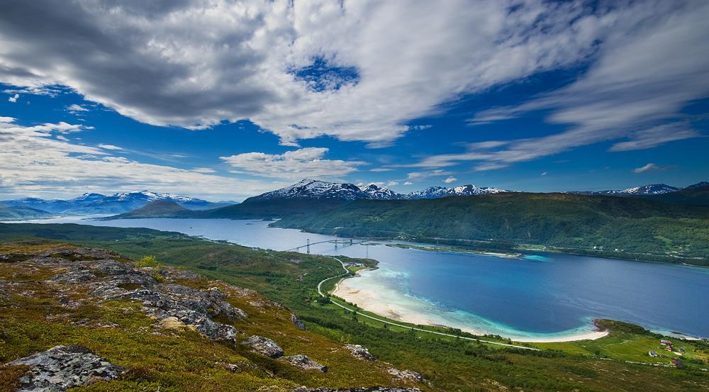 Villa Tjeldsundbrua Maritim Evenskjer Esterno foto